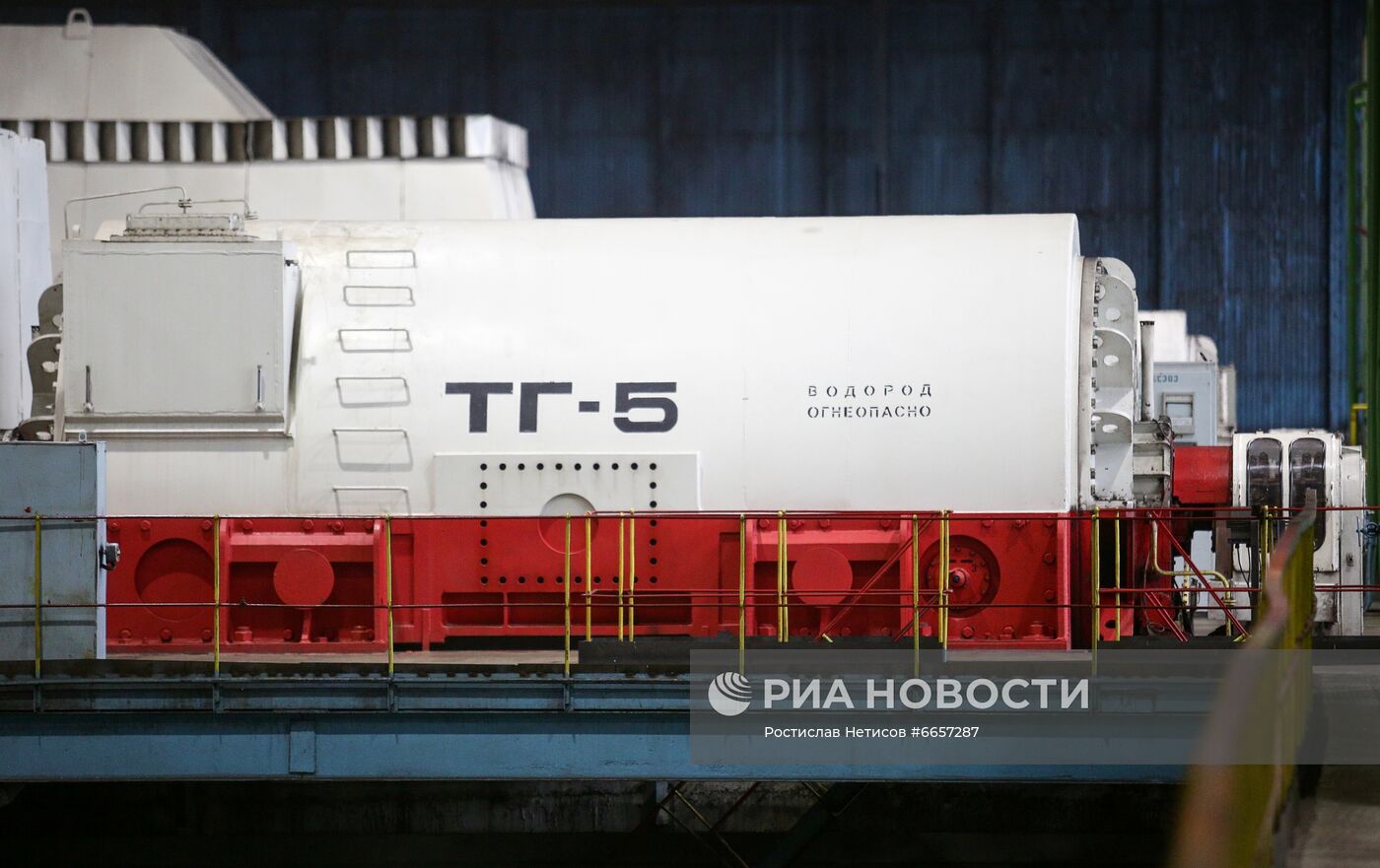 Открытие энергоблока №4 на новосибирской ТЭЦ-5