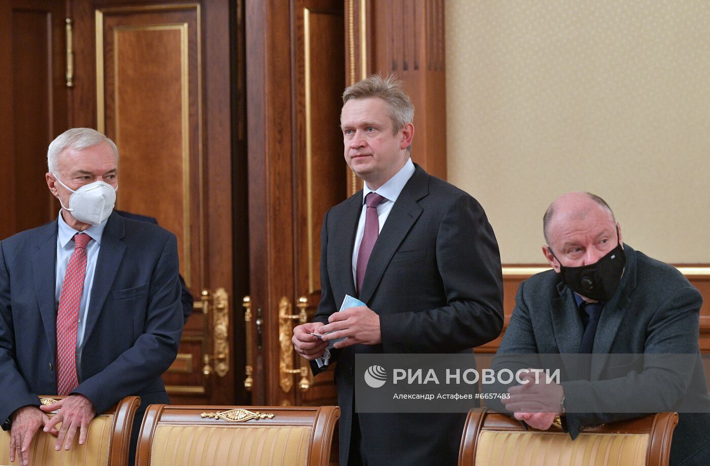 Премьер-министр РФ М. Мишустин провел встречу с членами бюро правления РСПП