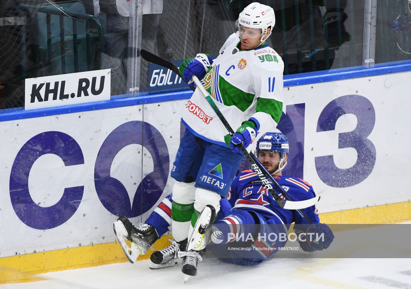Хоккей. КХЛ. Матч СКА - "Салават Юлаев"