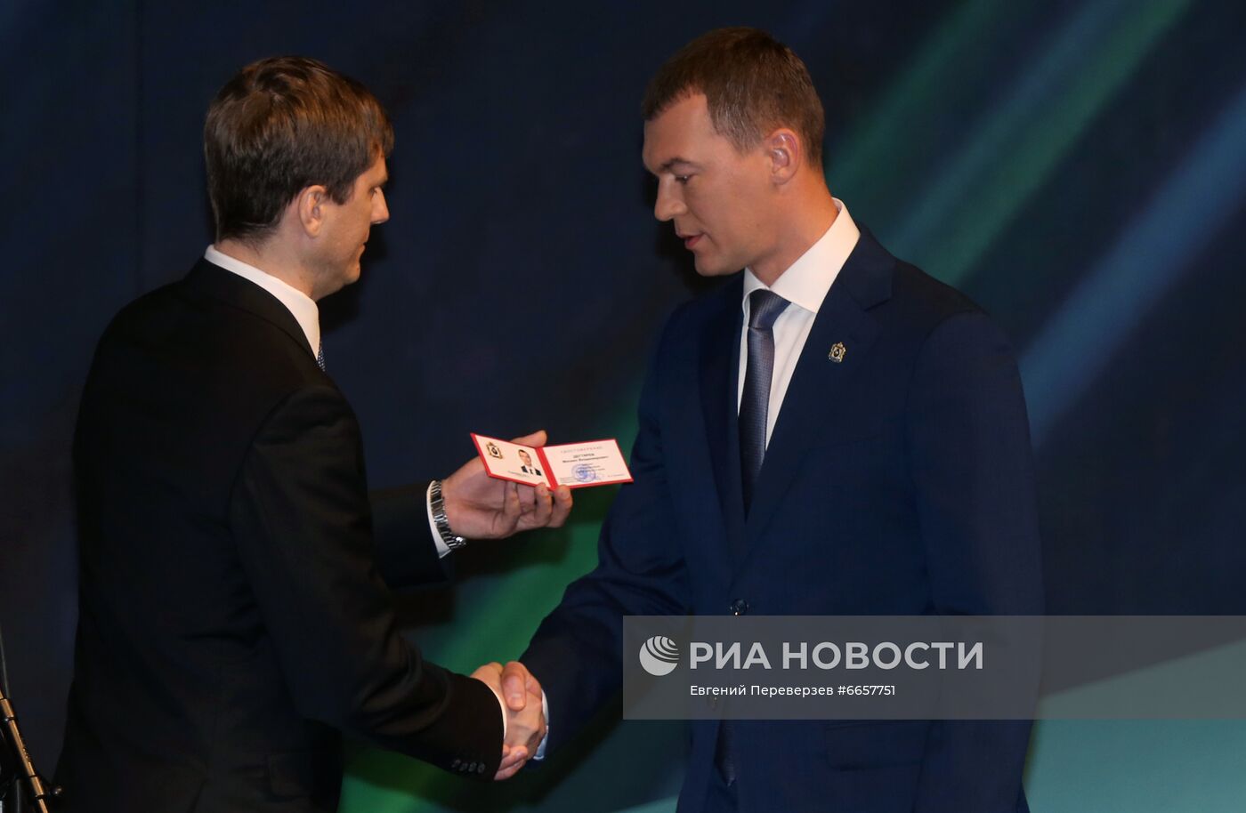 Инаугурация губернатора Хабаровского края М. Дегтярева