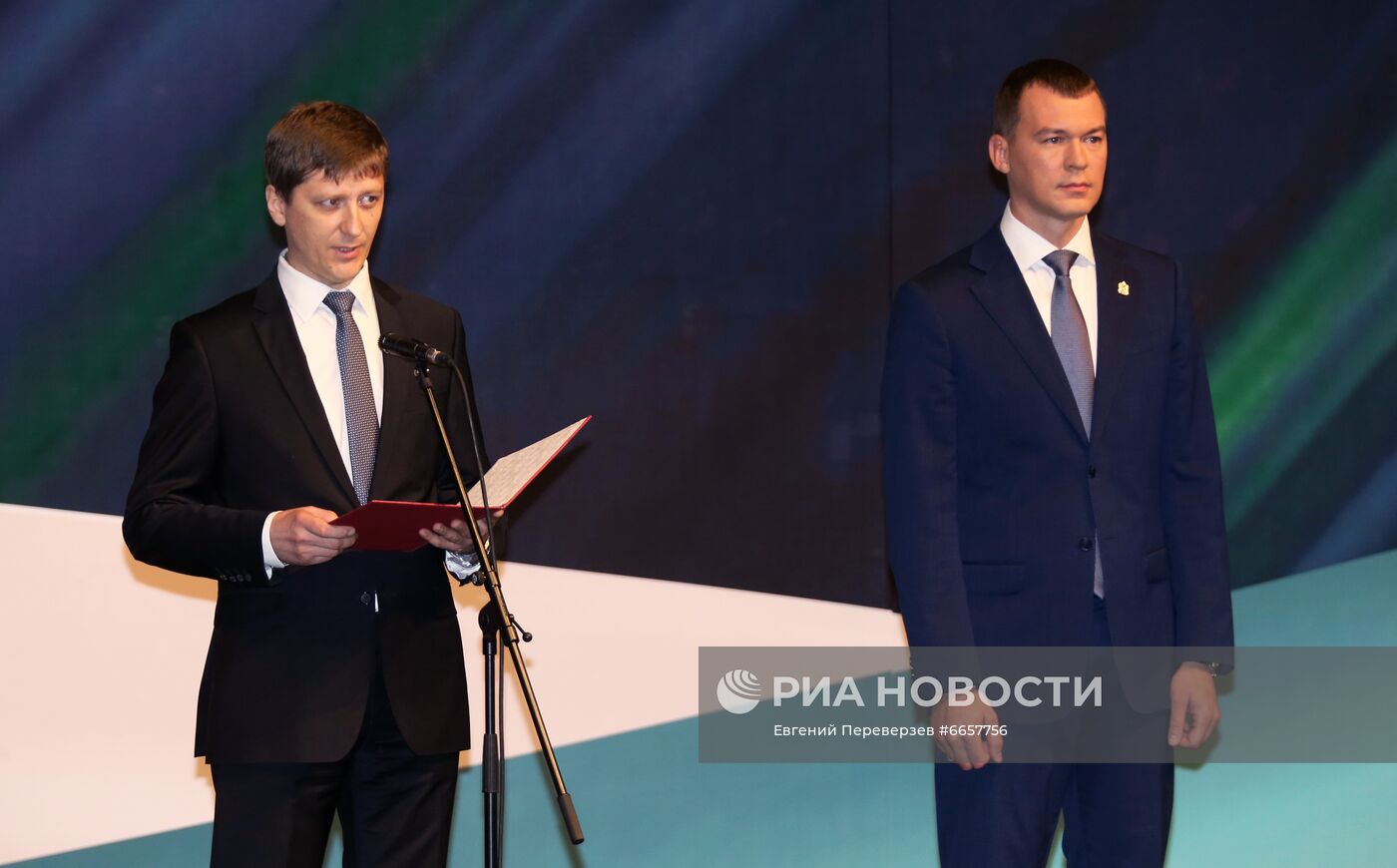 Инаугурация губернатора Хабаровского края М. Дегтярева