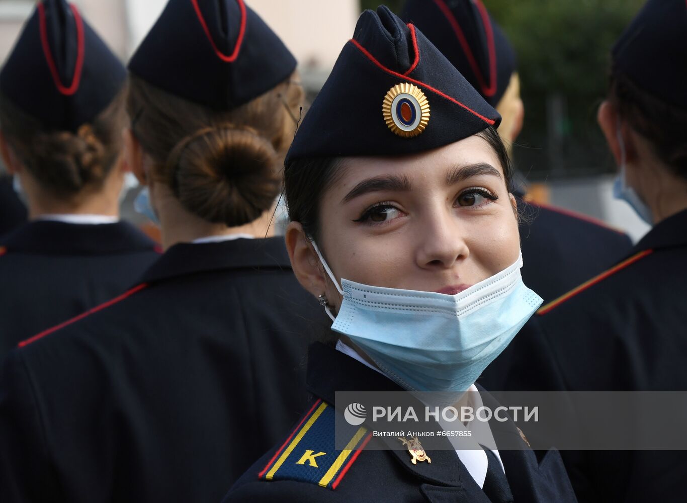 Церемония приведения к присяге курсантов ДВЮИ МВД РФ