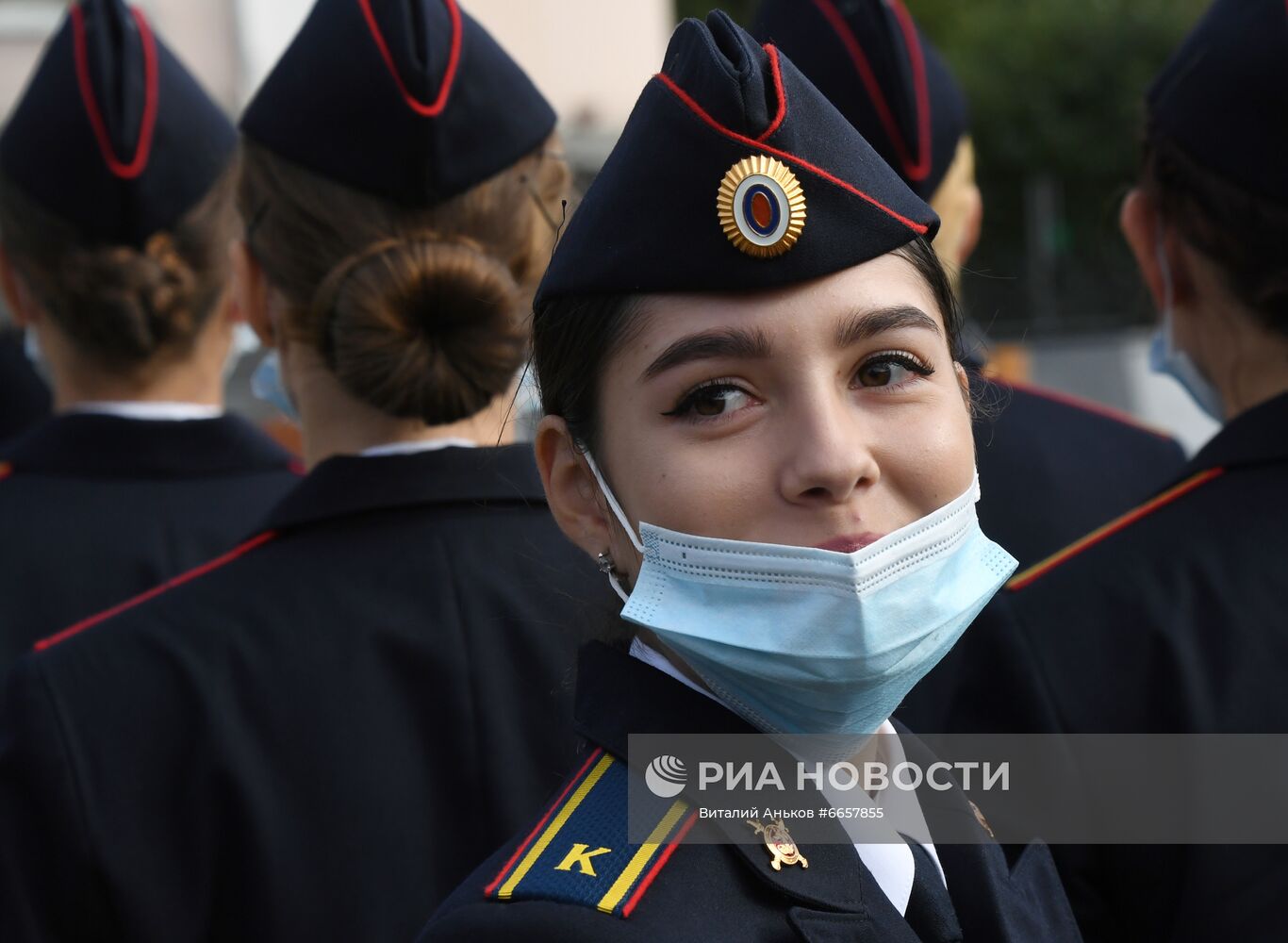 Церемония приведения к присяге курсантов ДВЮИ МВД РФ | РИА Новости Медиабанк