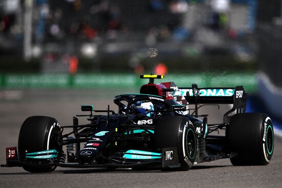 Автоспорт. Формула 1. Гран-при России. Свободные заезды. Первая сессия