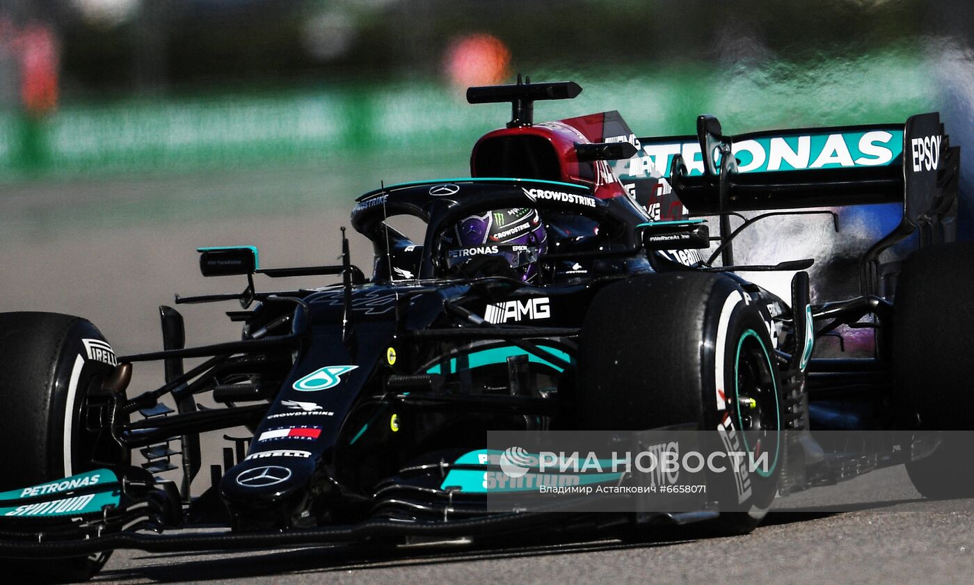 Автоспорт. Формула 1. Гран-при России. Свободные заезды. Первая сессия