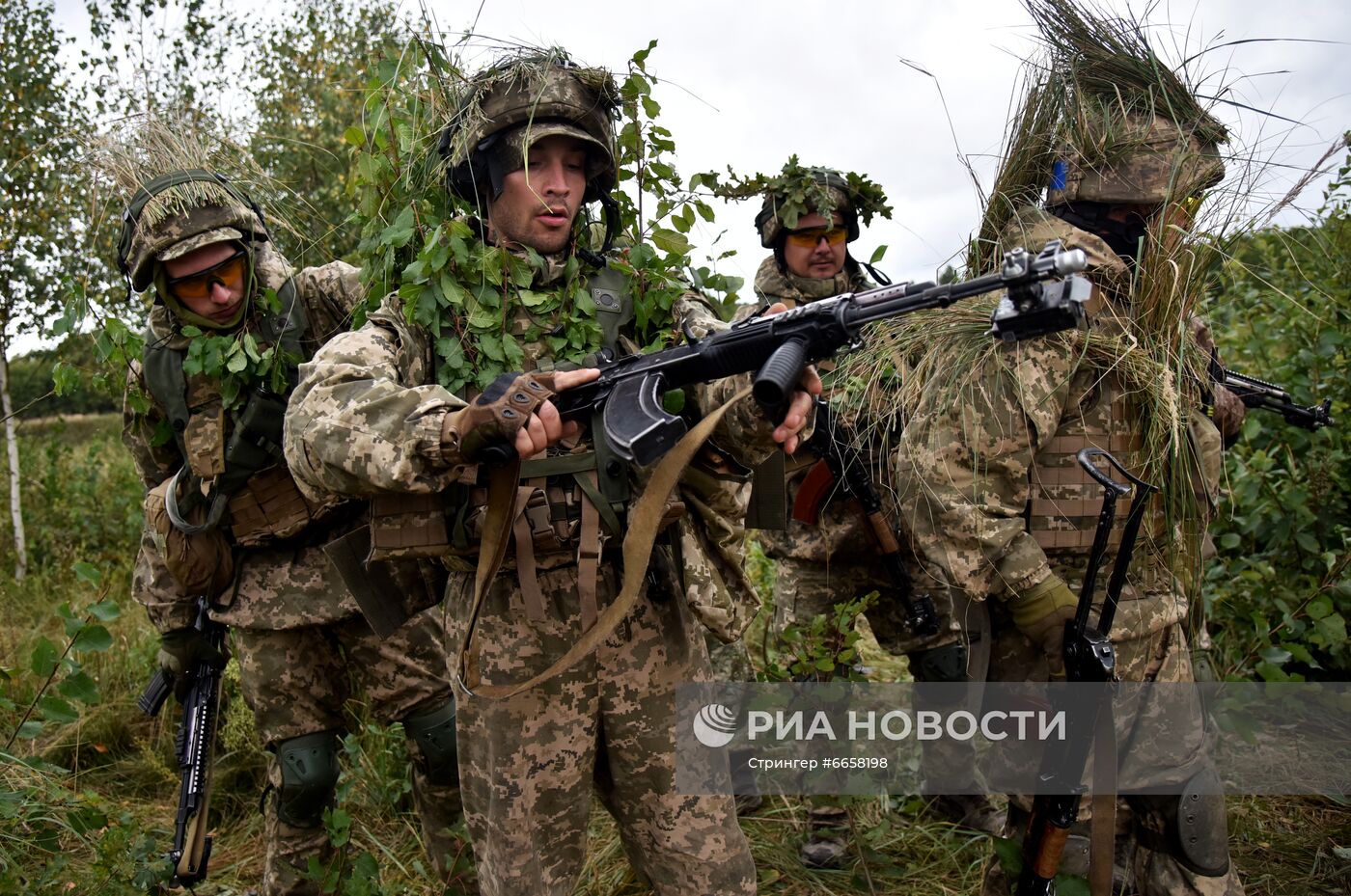 Учения Rapid Trident-2021 на Украине