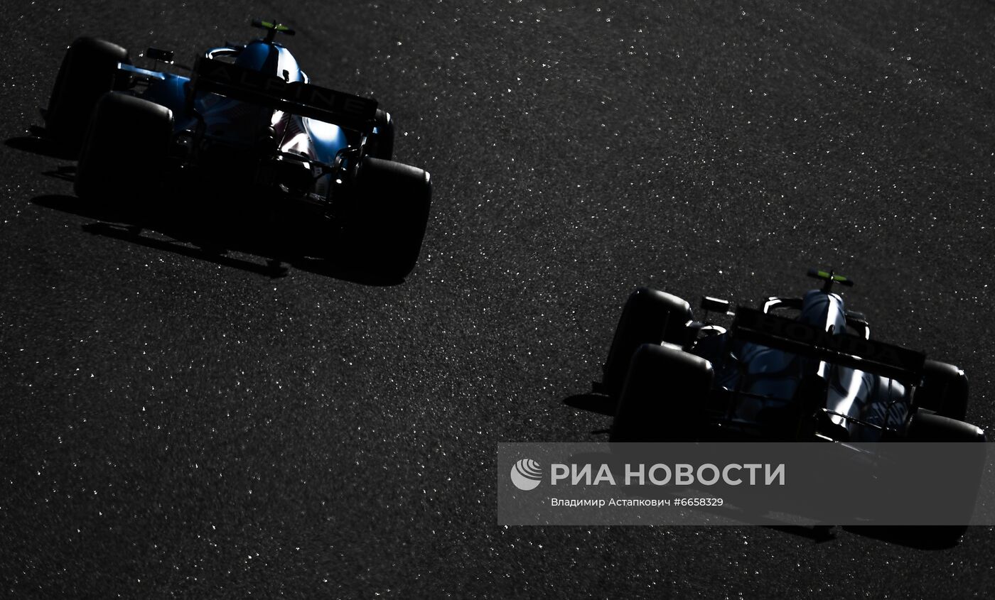 Автоспорт. Формула 1. Гран-при России. Свободные заезды. Вторая сессия