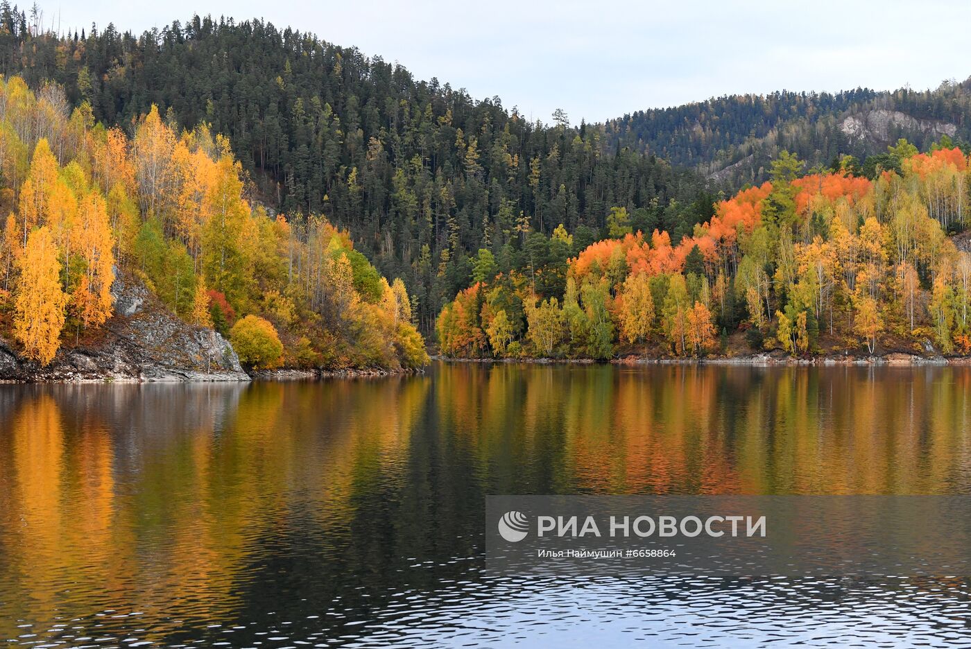 Осень на Енисее