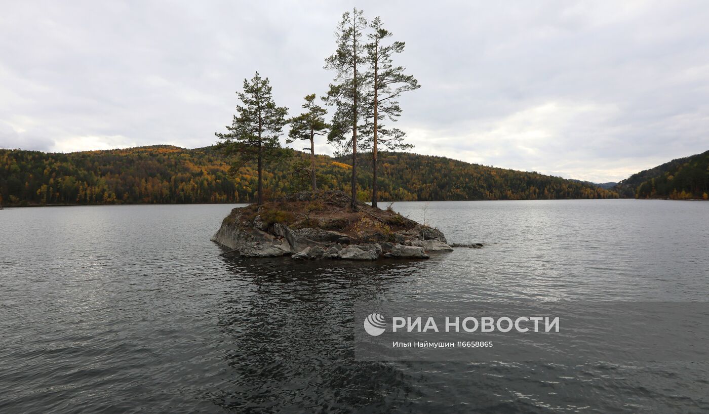 Осень на Енисее