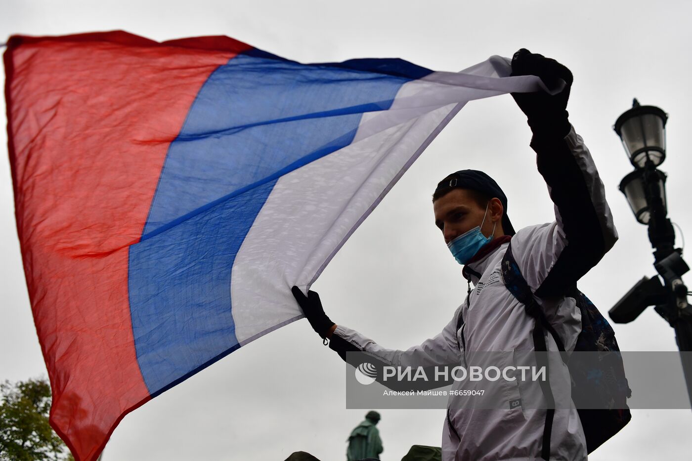 Несанкционированная акция за пересмотр итогов выборов в Госдуму