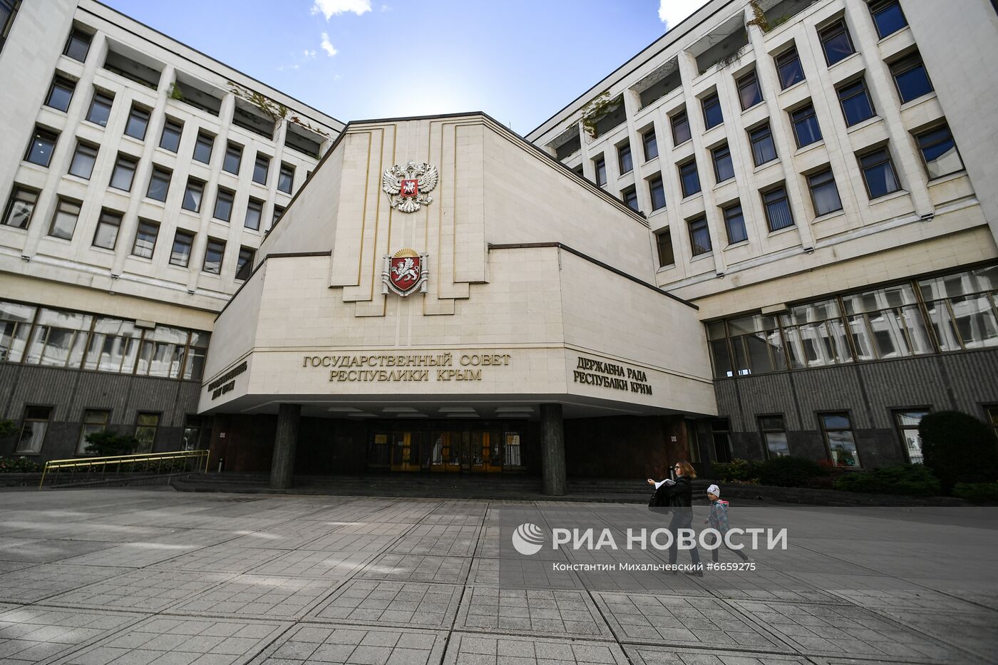 Здания Госсовета и Совета министров Крыма