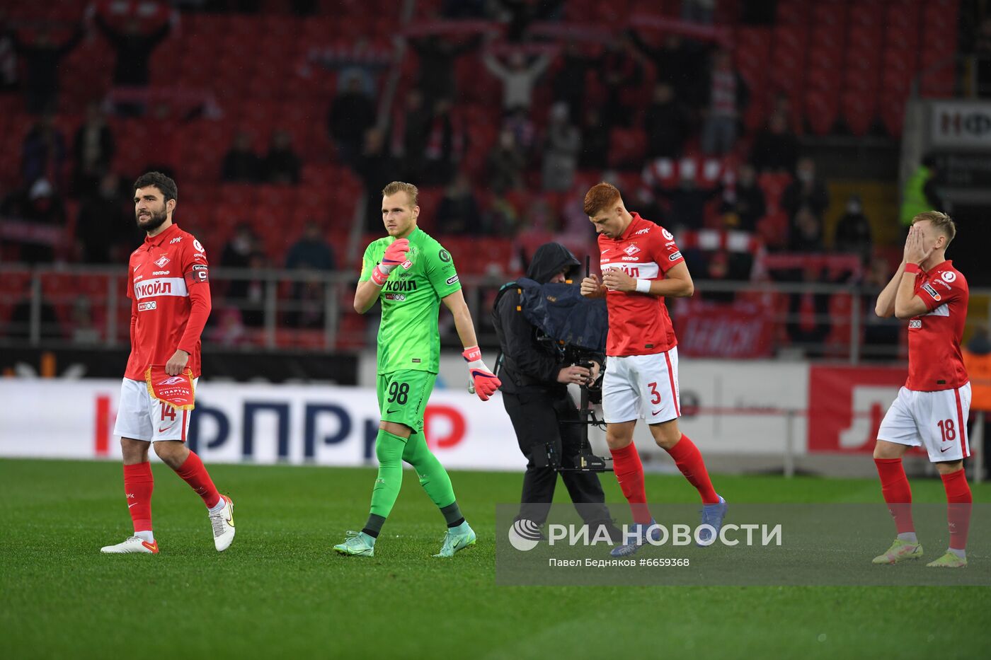 Футбол. РПЛ. Матч "Спартак" - "Уфа"