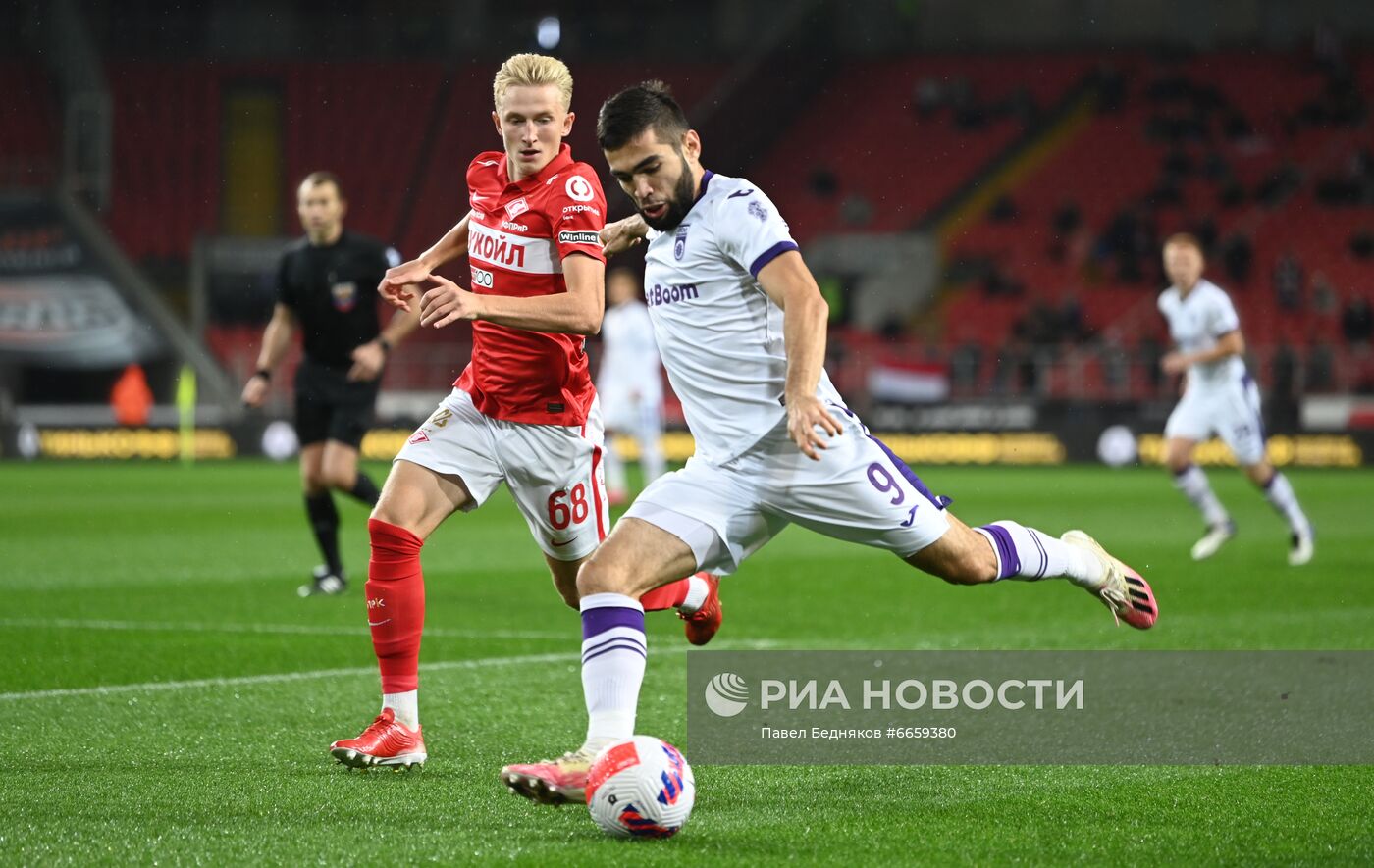 Футбол. РПЛ. Матч "Спартак" - "Уфа"