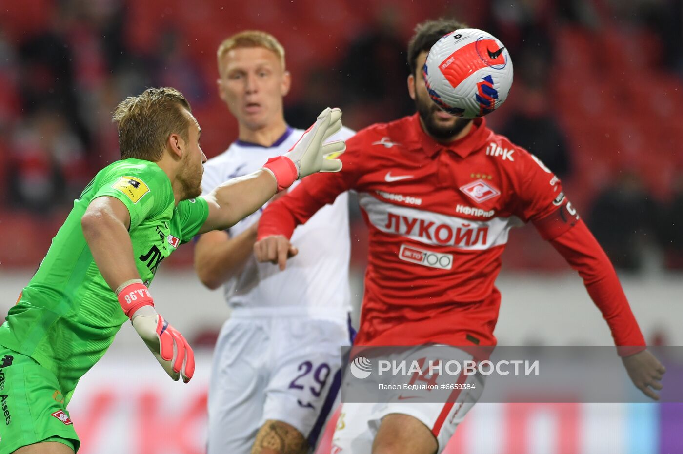 Футбол. РПЛ. Матч "Спартак" - "Уфа"