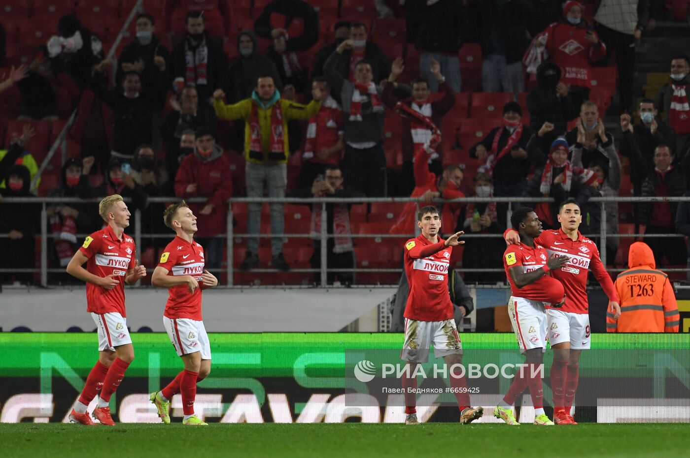 Футбол. РПЛ. Матч "Спартак" - "Уфа"