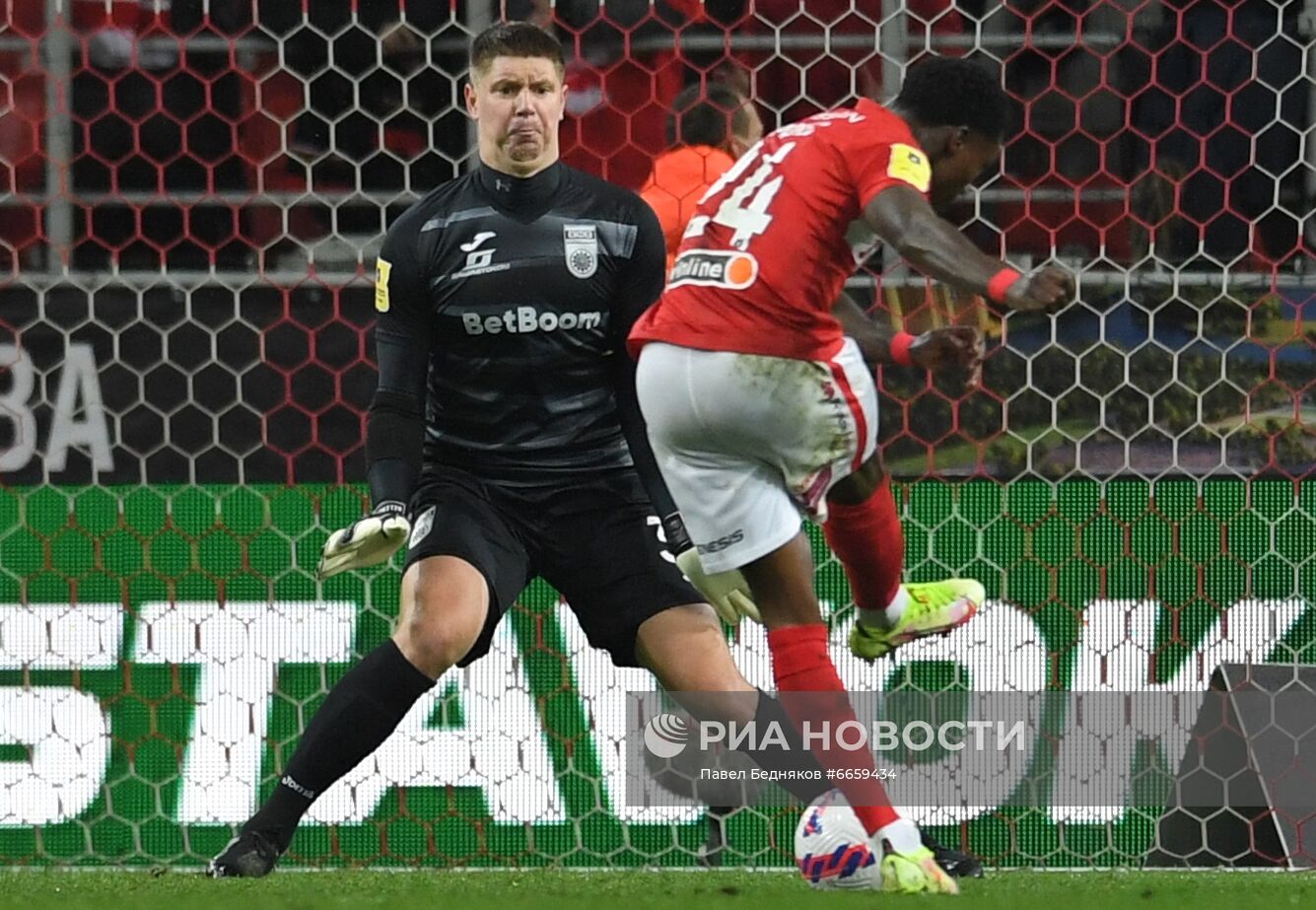 Футбол. РПЛ. Матч "Спартак" - "Уфа"