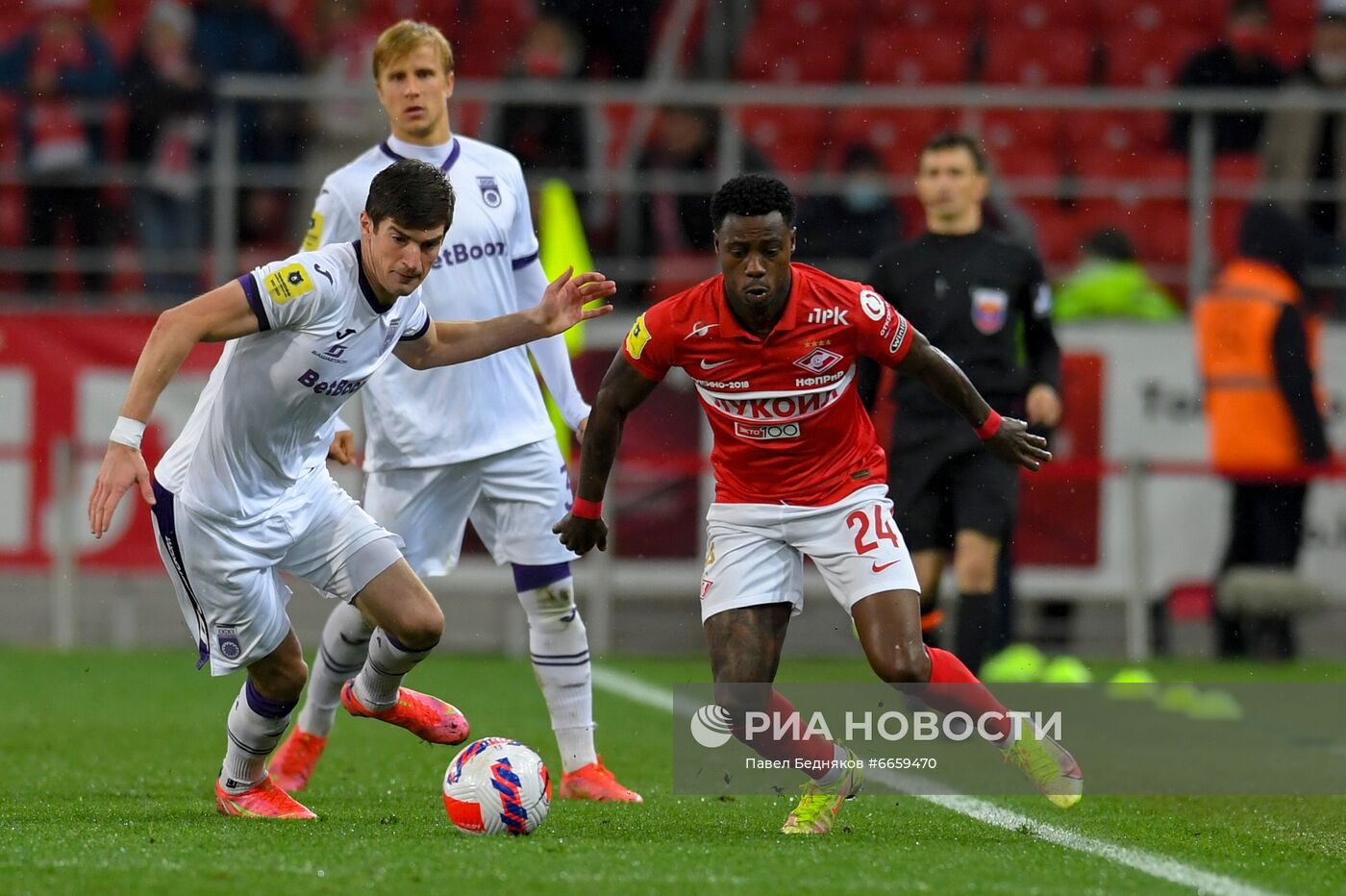 Футбол. РПЛ. Матч "Спартак" - "Уфа"