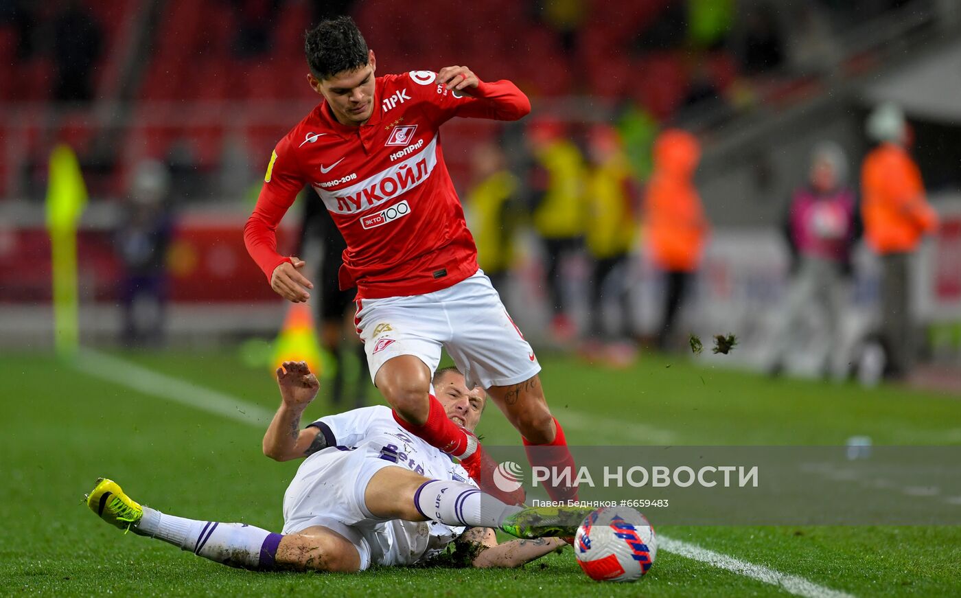 Футбол. РПЛ. Матч "Спартак" - "Уфа"