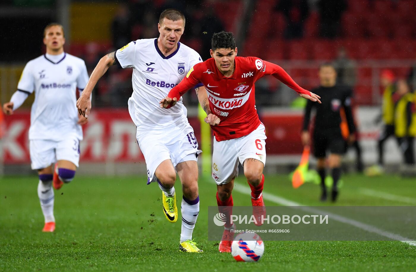 Футбол. РПЛ. Матч "Спартак" - "Уфа"