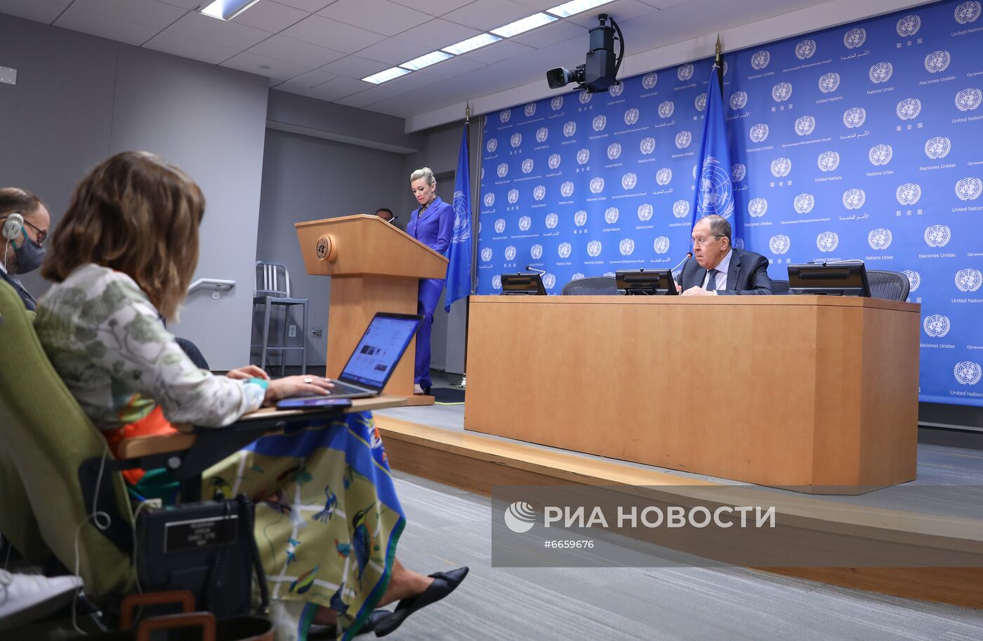 Итоговая пресс-конференция С. Лаврова в Нью-Йорке