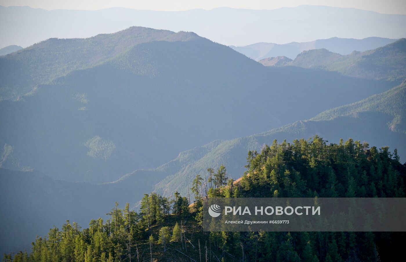 Отдых президента РФ В. Путина в Сибири