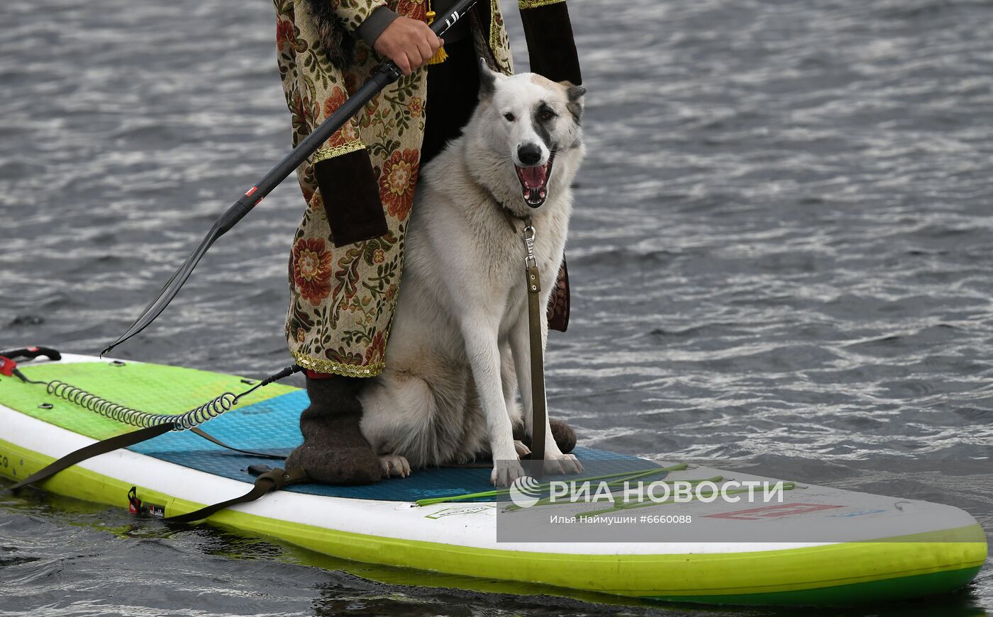 Фестиваль по сапбордингу "FUN SUP FEST" в Красноярске