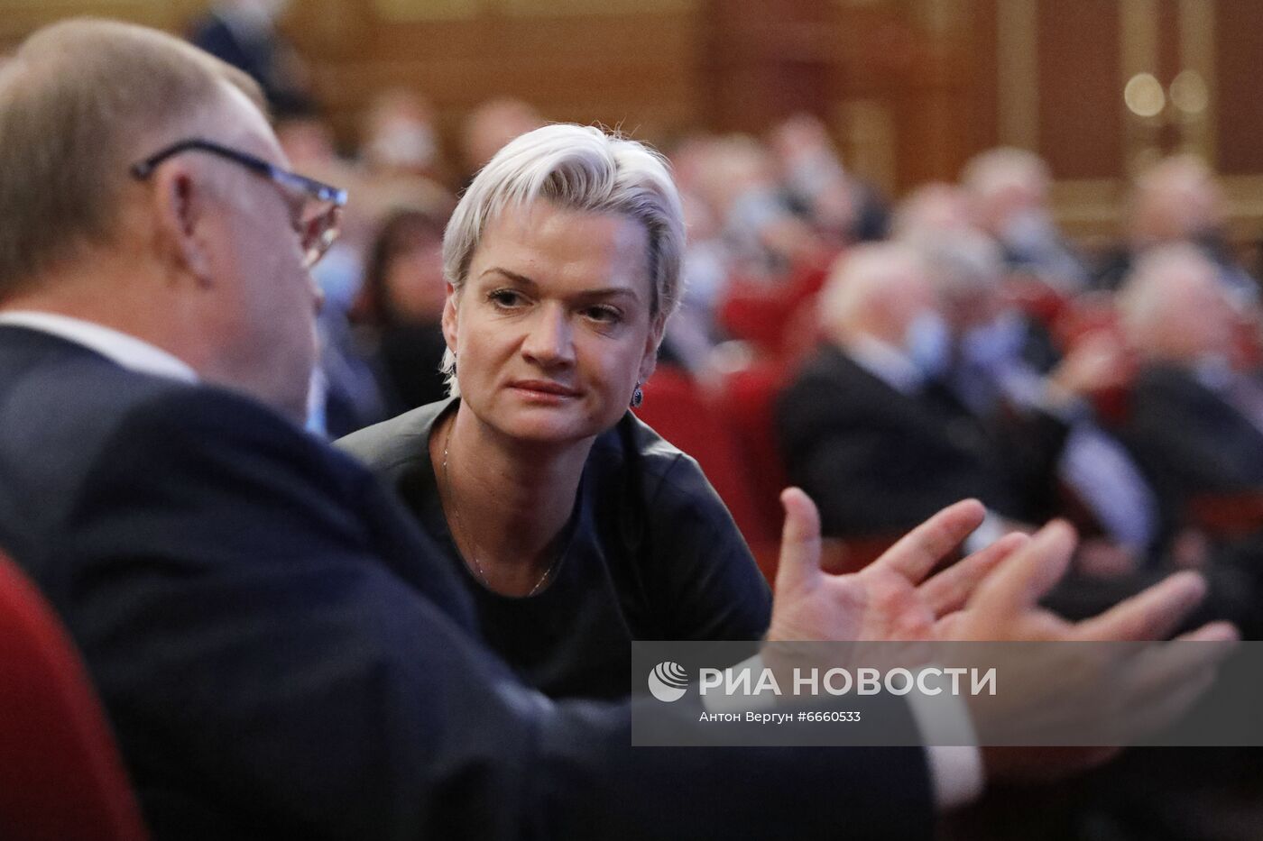 Инаугурация победившего на выборах губернатора Белгородской области В. Гладкова