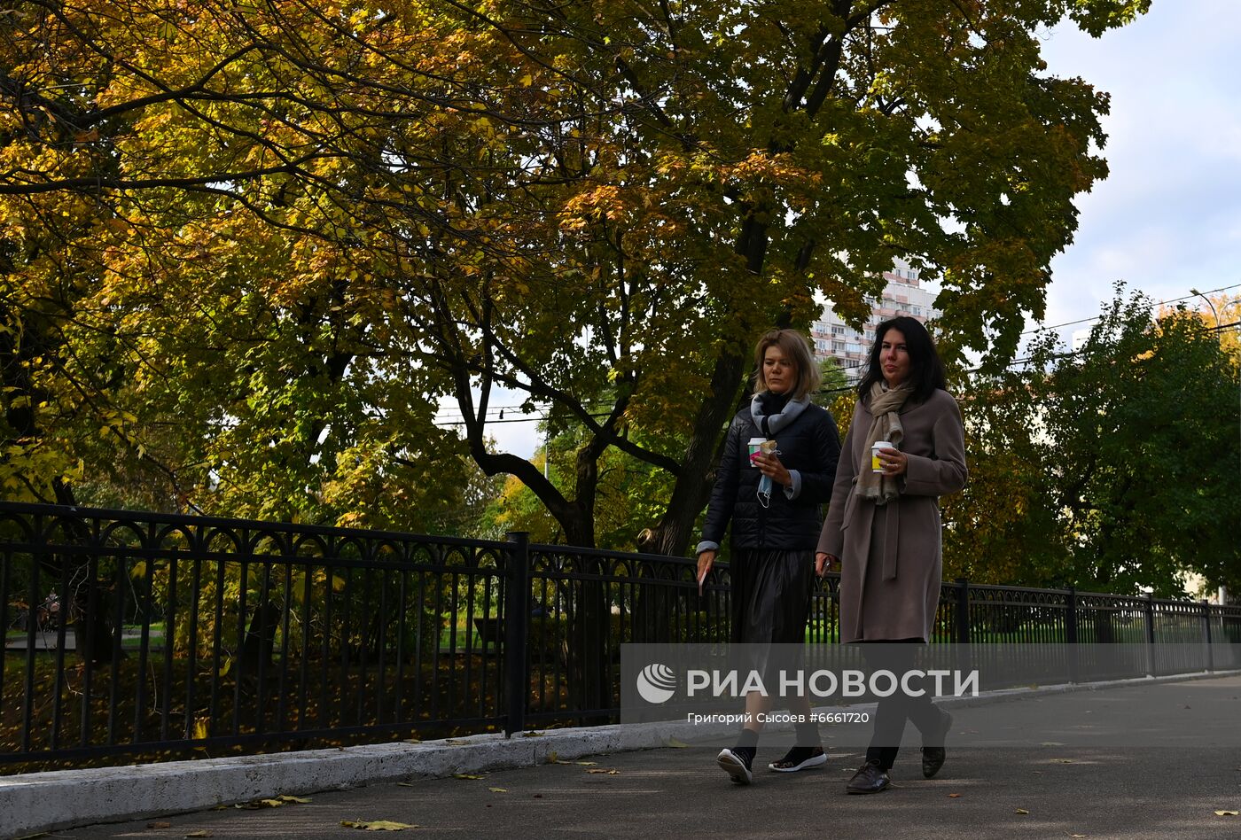 Осень в Москве