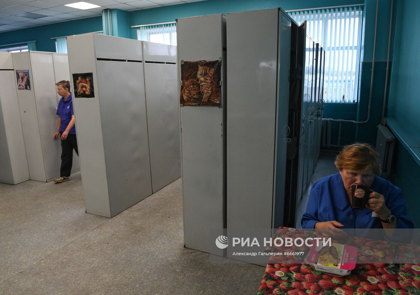 Незрячая студентка инклюзивной театральной школы Галина Мельник