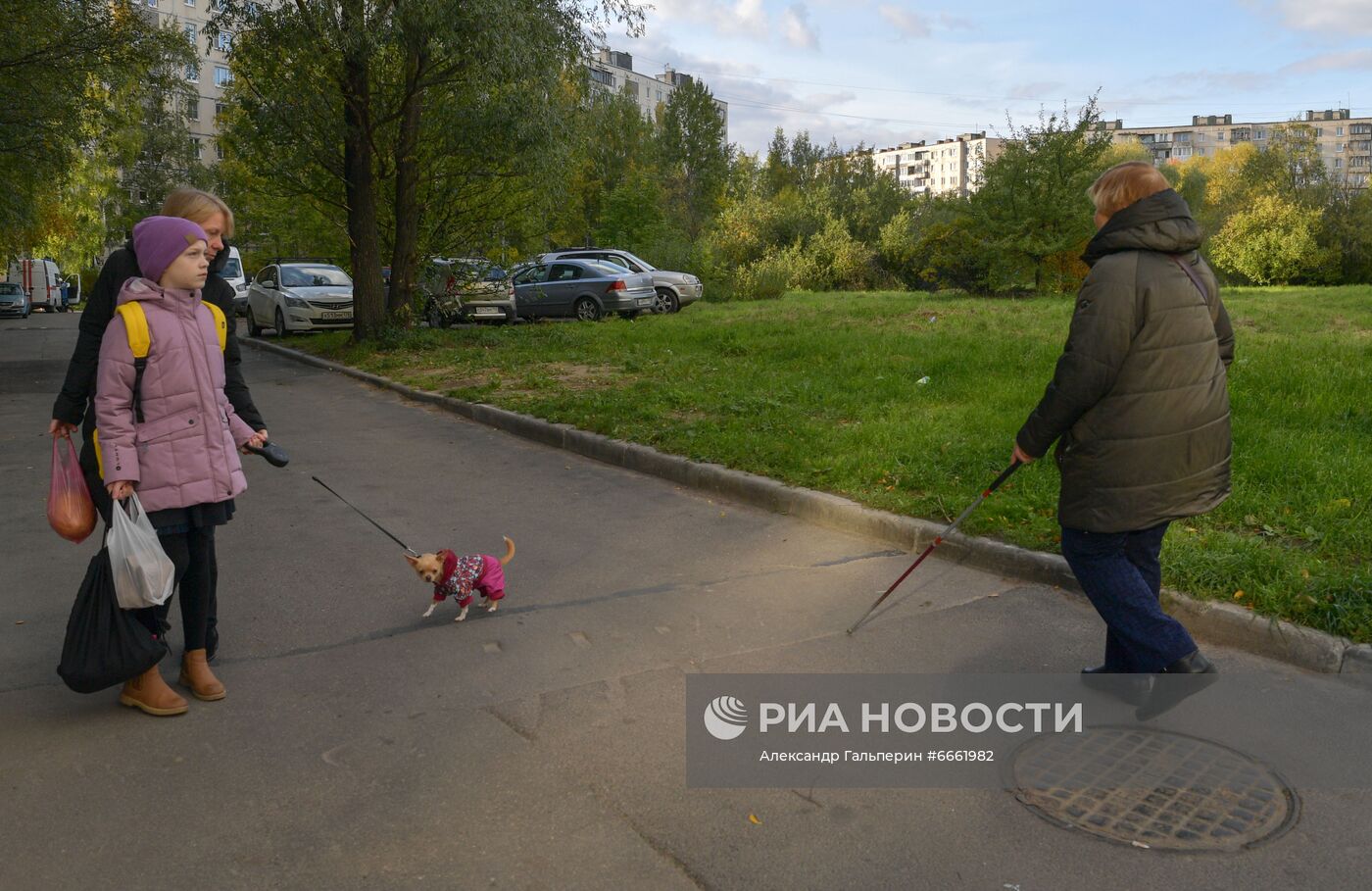 Незрячая студентка инклюзивной театральной школы Галина Мельник