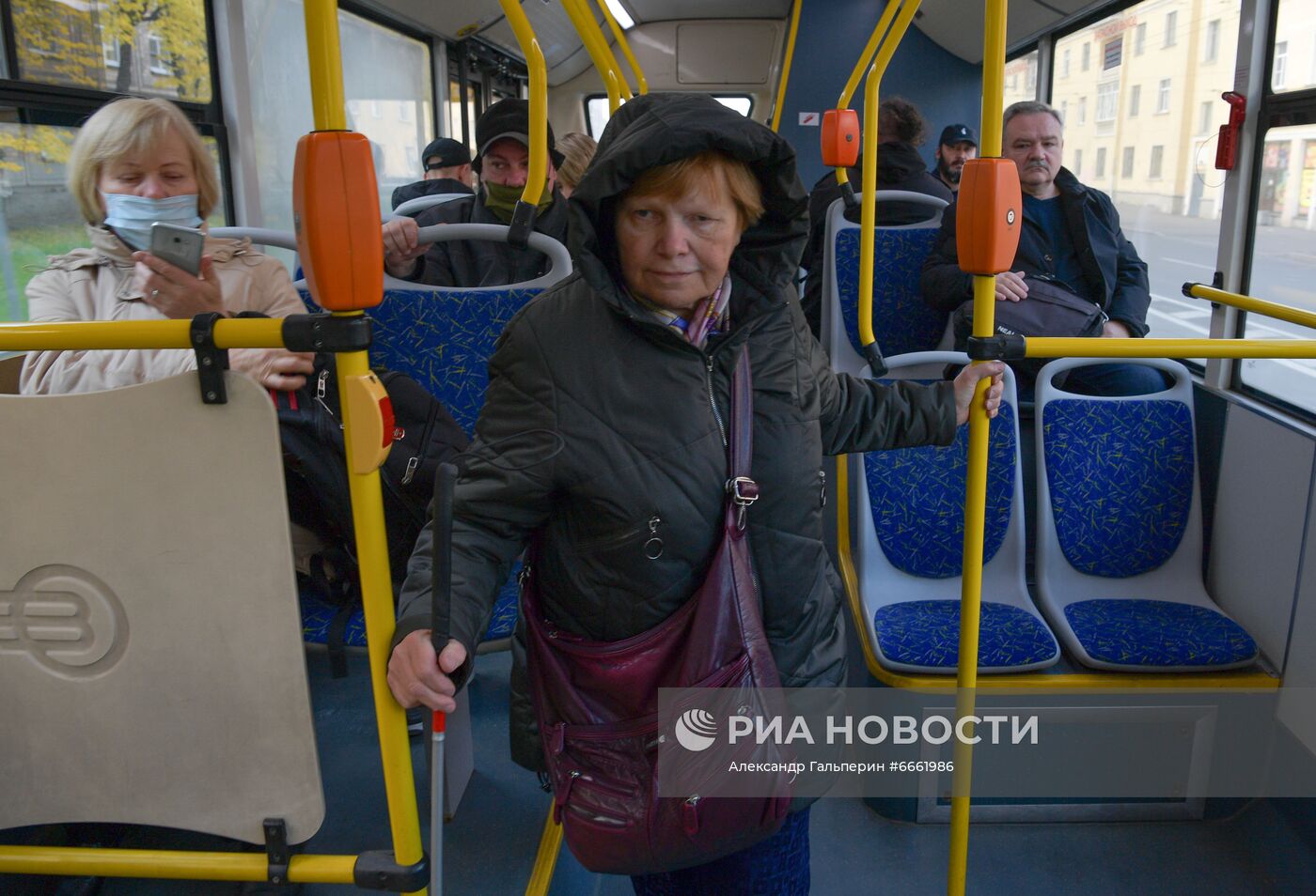 Незрячая студентка инклюзивной театральной школы Галина Мельник