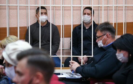 Суд в Кемерове по делу о пожаре в ТЦ "Зимняя вишня"