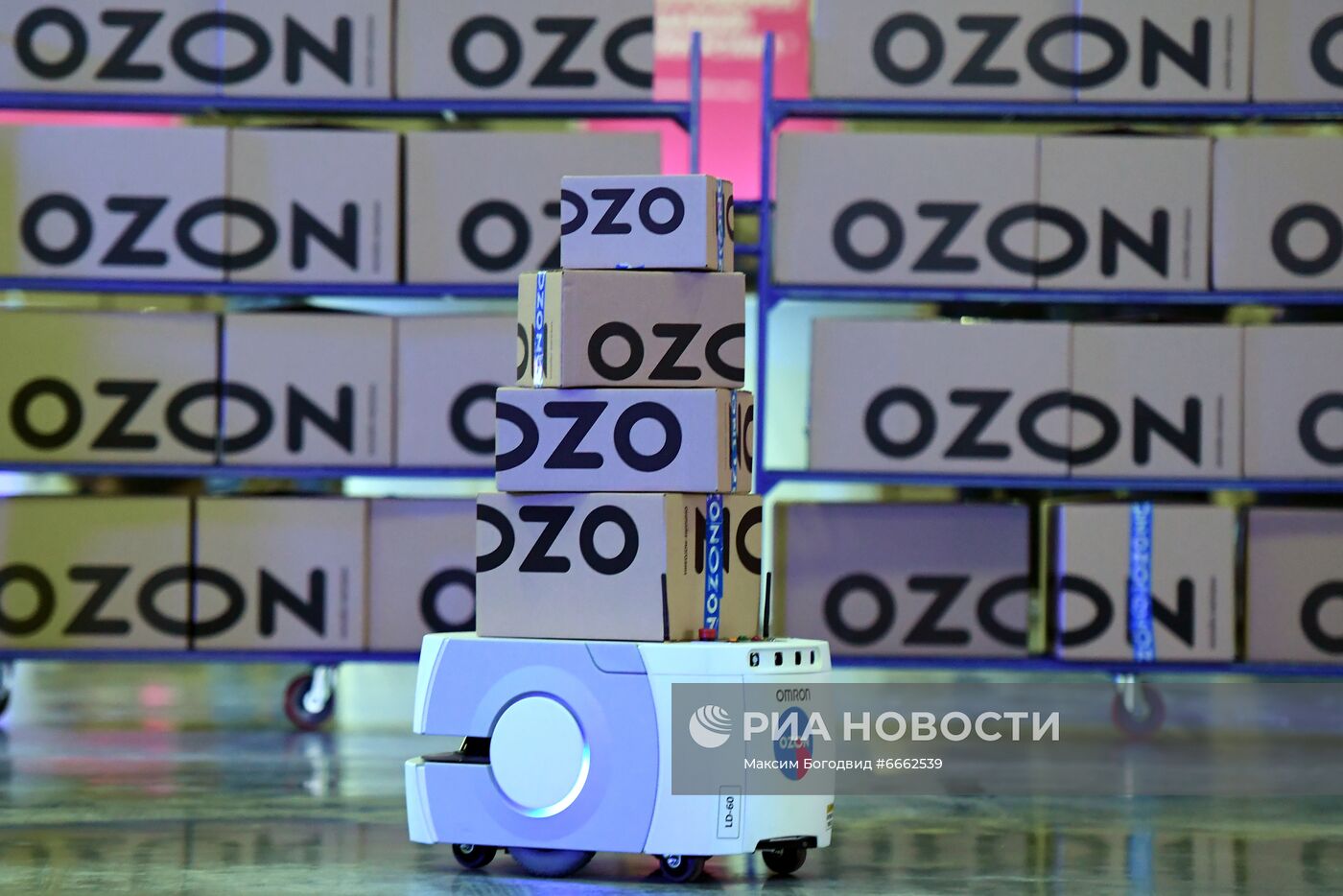 Открытие логистического центра интернет-магазина Ozon в Казани