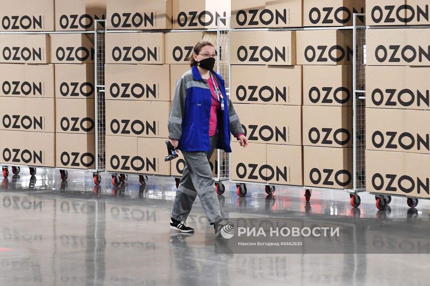 Открытие логистического центра интернет-магазина Ozon в Казани