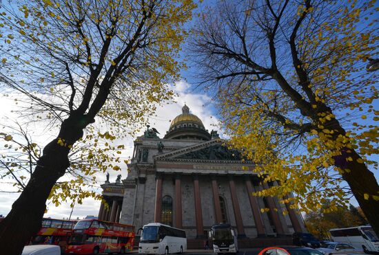 Исаакиевский собор в Санкт-Петербурге, где пройдет венчание потомка династии Романовых