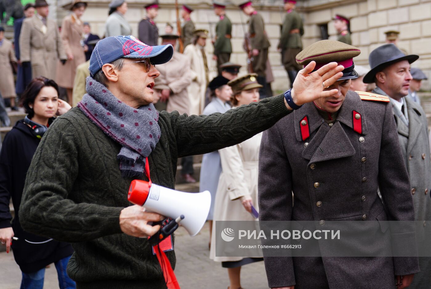 Съемки фильма "Нюрнберг" в Калининграде