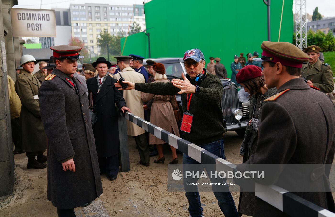 Съемки фильма "Нюрнберг" в Калининграде