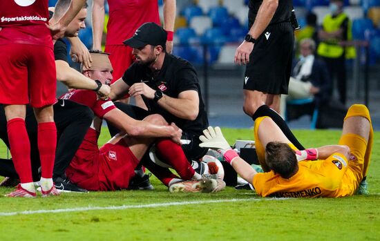 Футбол. Лига Европы. Матч "Наполи" - "Спартак"