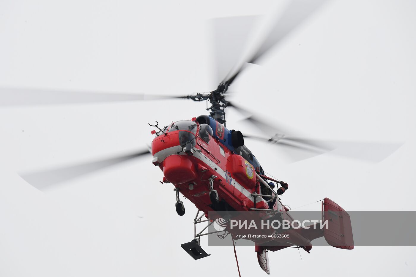 Пожар на складе в Новой Москве