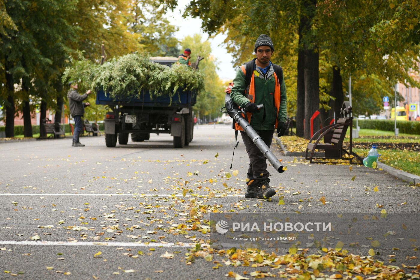 Работа коммунальных служб по подготовке к зимнему сезону в Кемеровской области