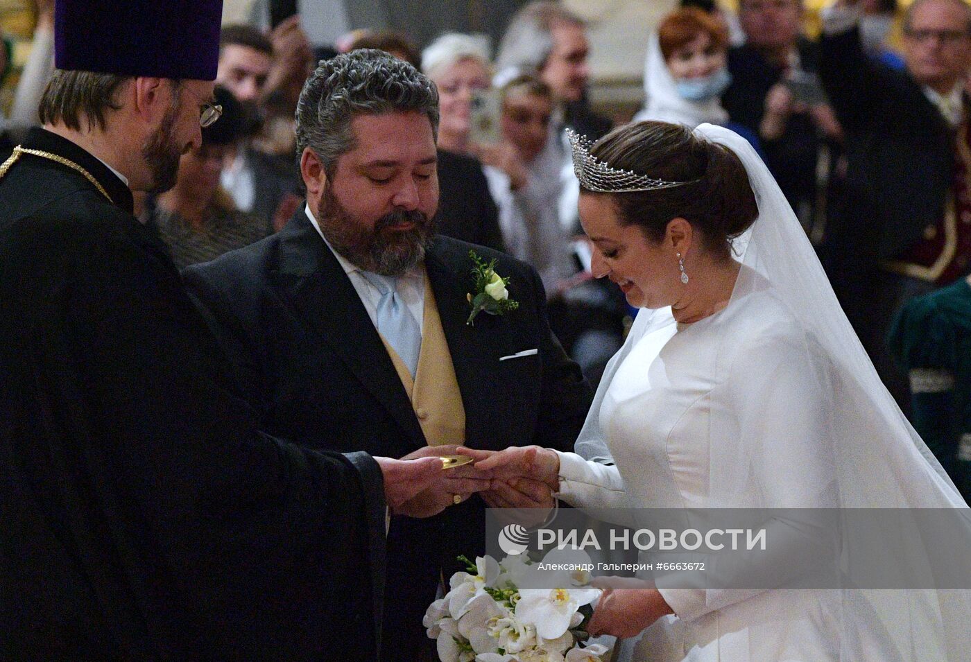 Венчание наследника династии Романовых в Санкт-Петербурге