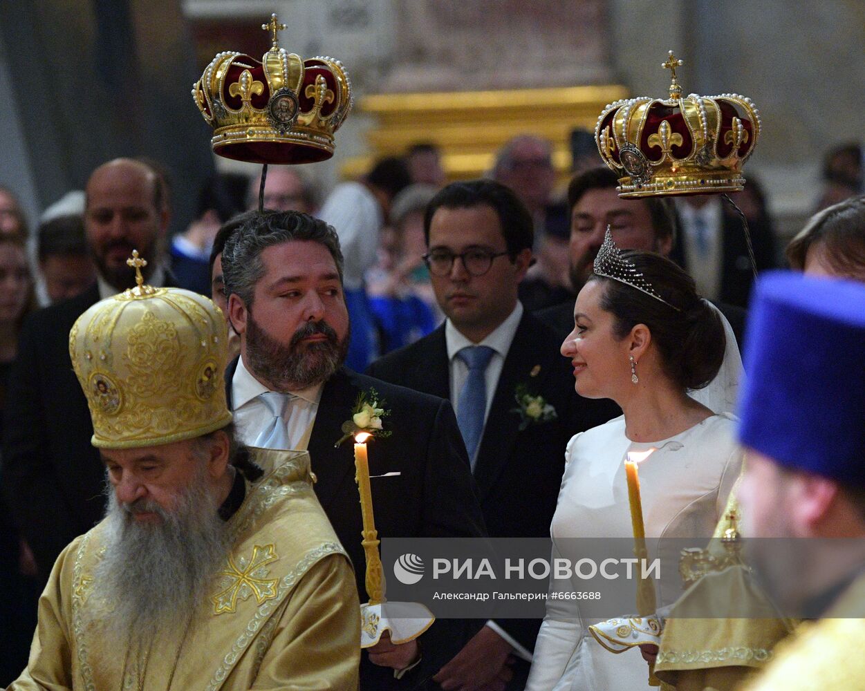 Венчание наследника династии Романовых в Санкт-Петербурге
