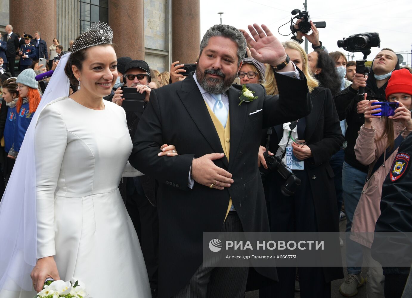 Венчание наследника династии Романовых в Санкт-Петербурге