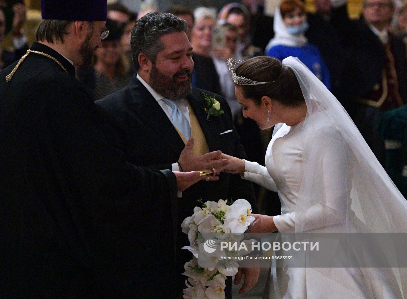 Венчание наследника династии Романовых в Санкт-Петербурге