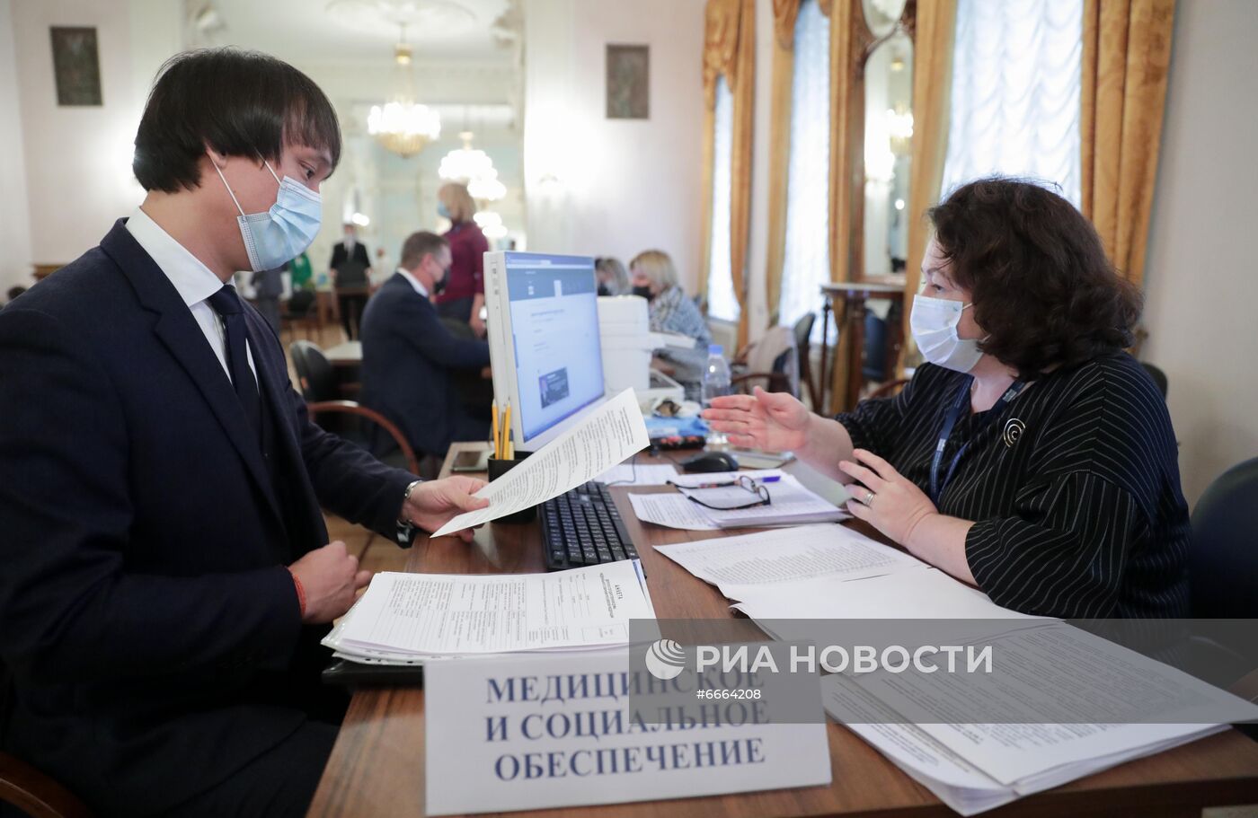 Встреча депутатов Государственной Думы восьмого созыва