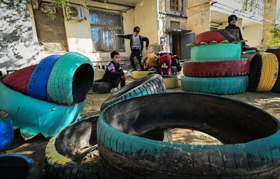 Повседневная жизнь в городе Байконур