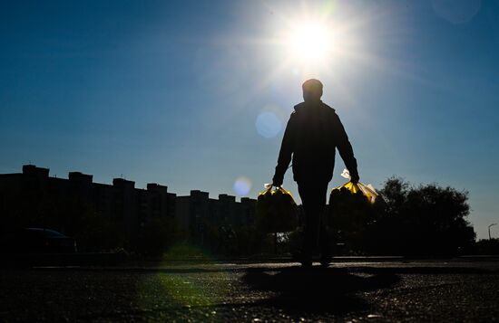 Повседневная жизнь в городе Байконур