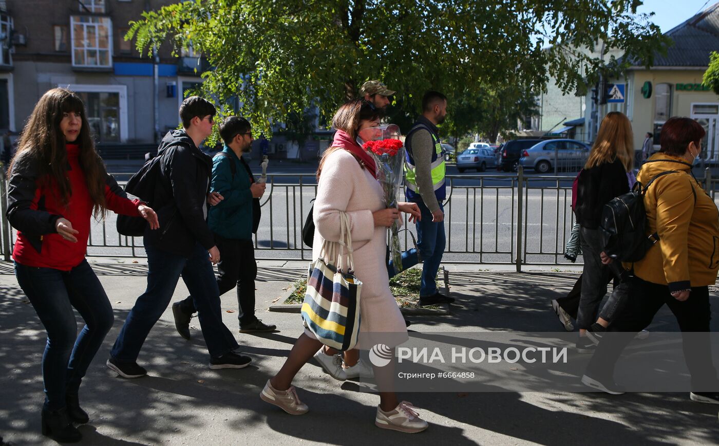 Мероприятия в Киеве в память о жертвах массовых расстрелов в Бабьем Яре в 1941 году