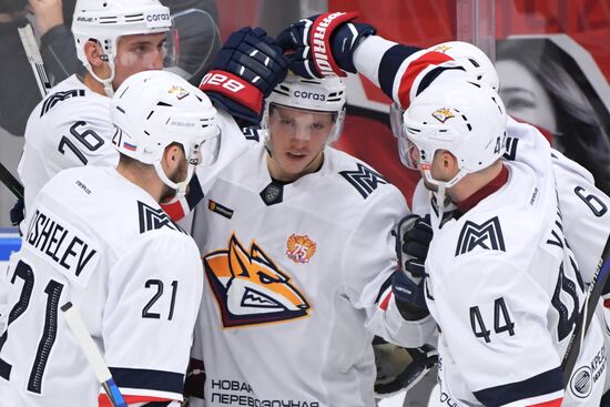 Хоккей. КХЛ. Матч "Спартак" – "Металлург"