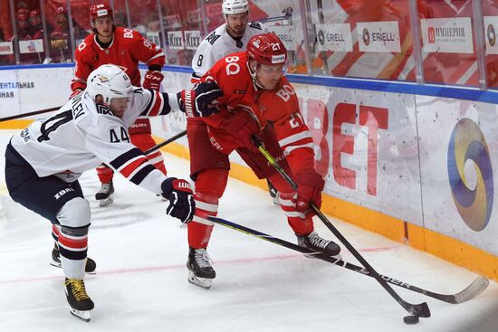 Хоккей. КХЛ. Матч "Спартак" – "Металлург"